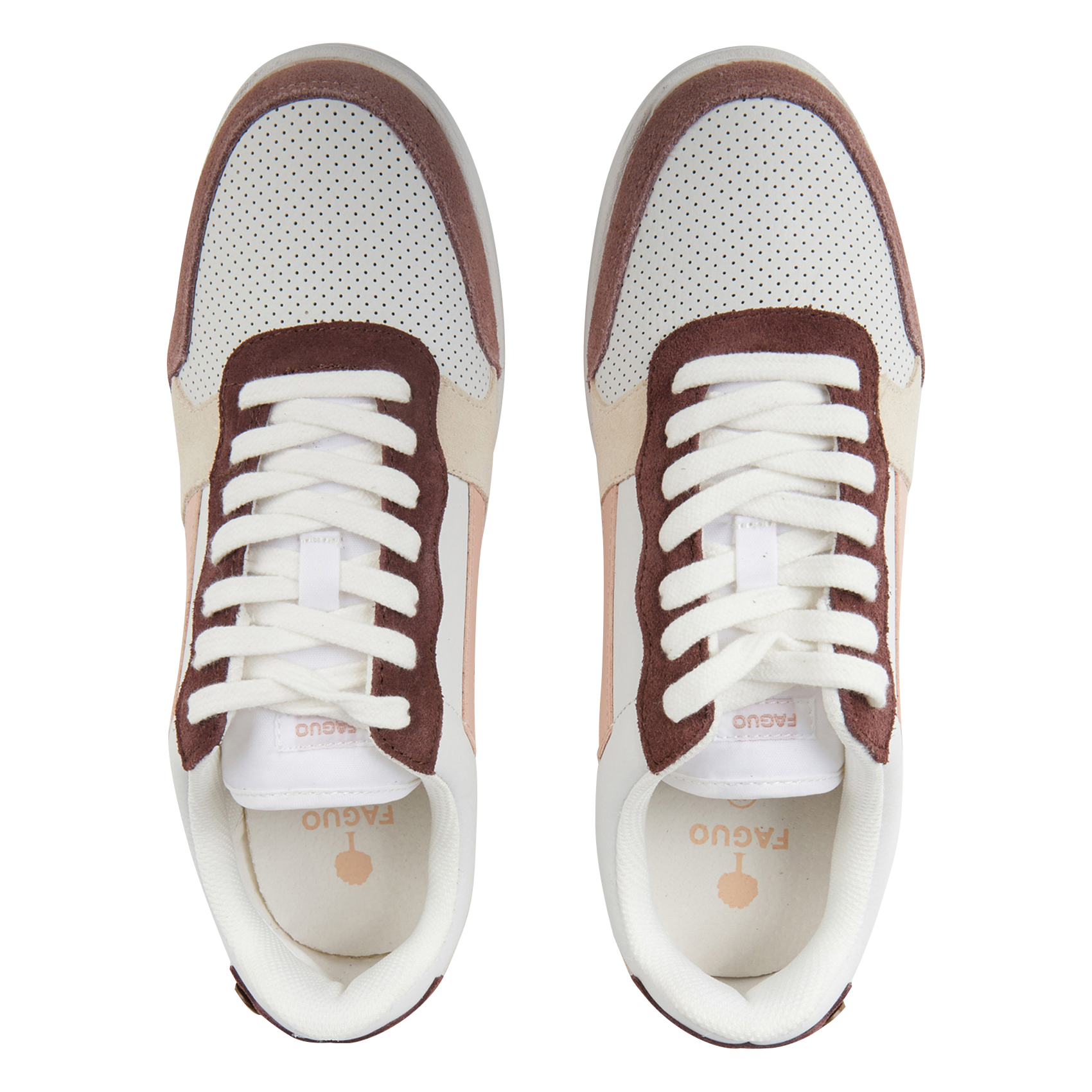 HAZEL - Baskets basses en cuir | Blanc