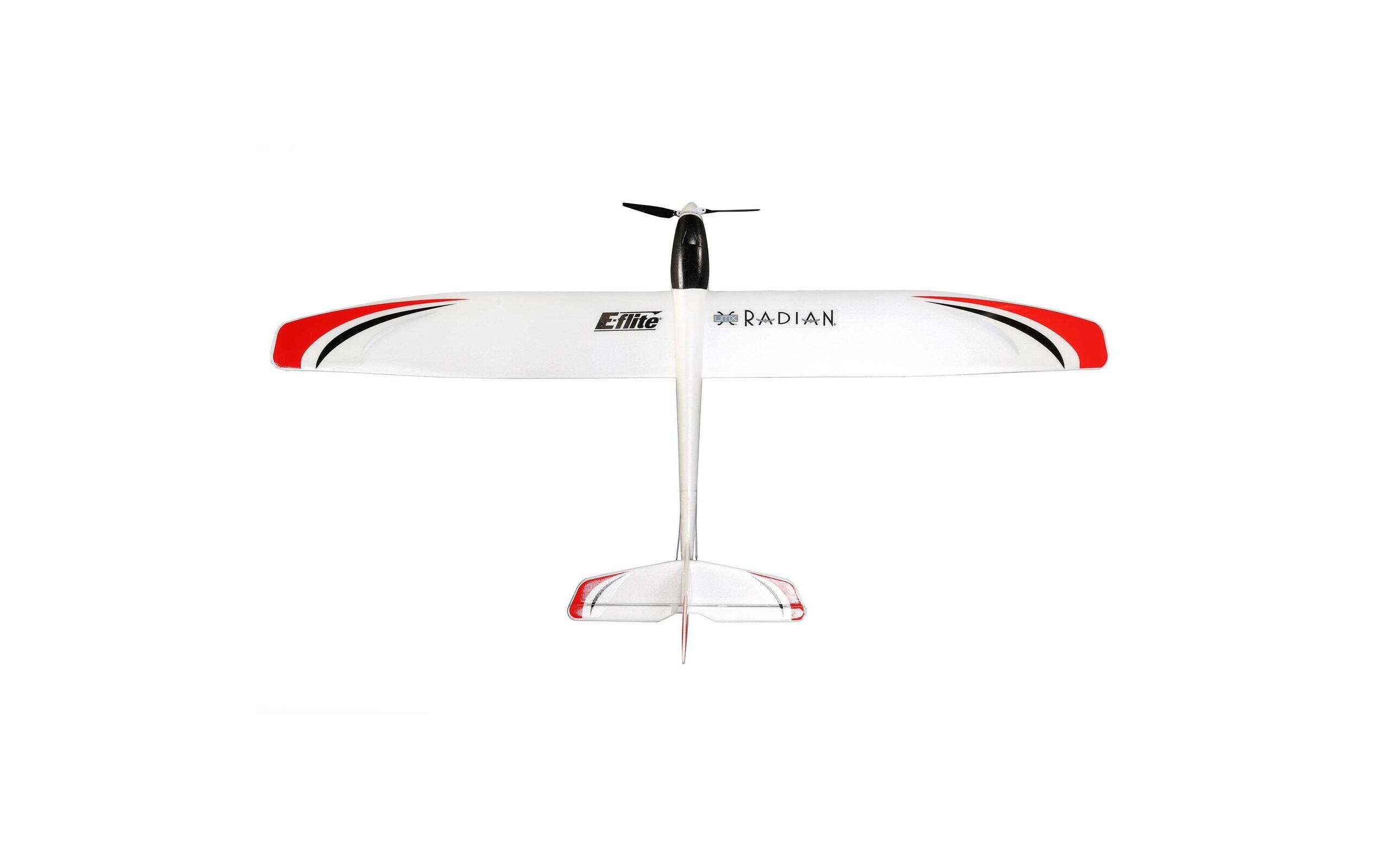 Motorsegler UMX Radian 730 mm BNF BasicKompakter Elektrosegler mit AS3X und SAFE Select Technologie