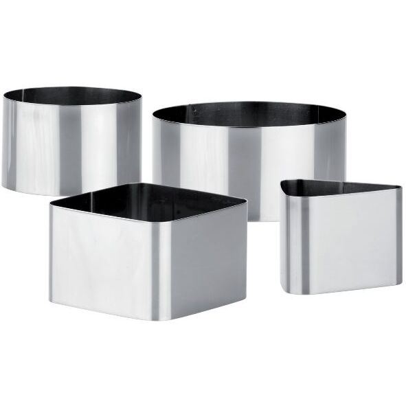 Lot de 4 moules à dresser - GrandChef