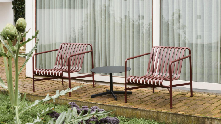 Hay Palissade Low fauteuil Olive