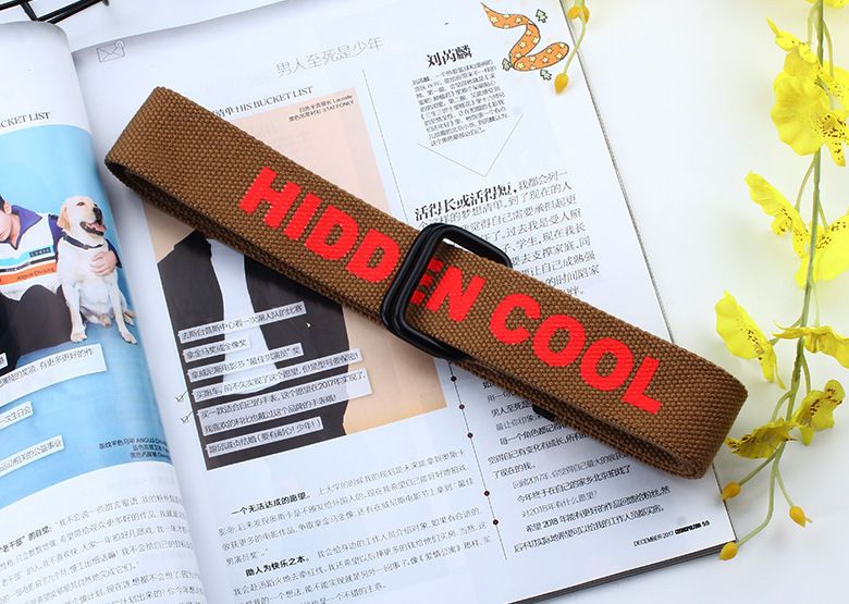 Rofuka - Lettercanvas riem