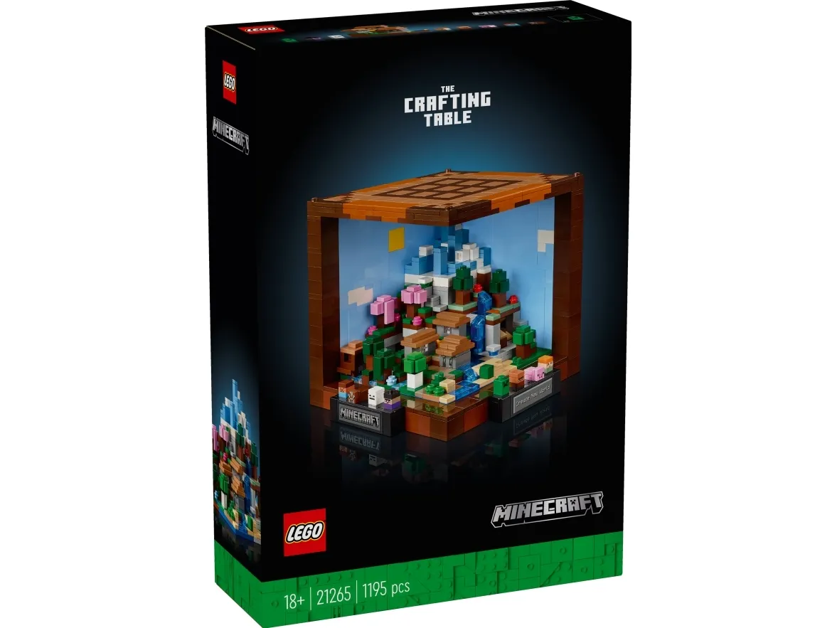 LEGO Minecraft 21265 Craftingbordet