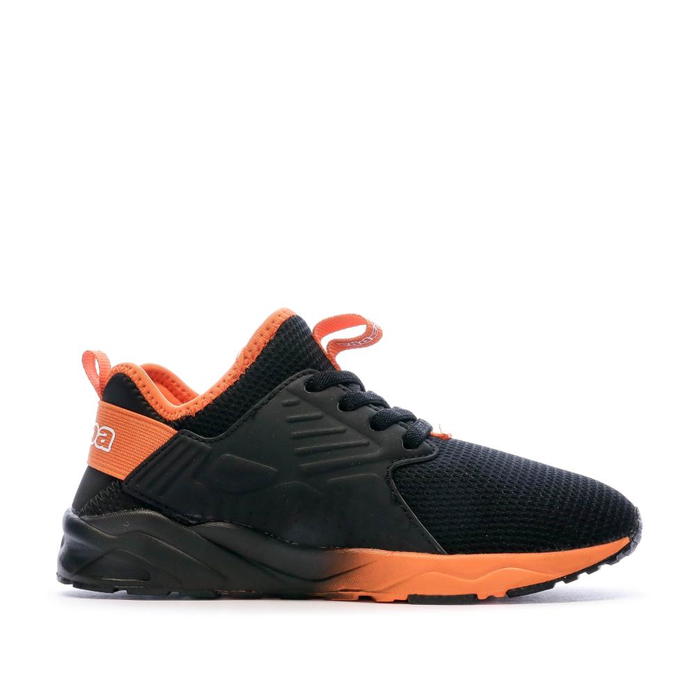 Kappa Baskets Noir/Orange Garçon Kappa San Puerto