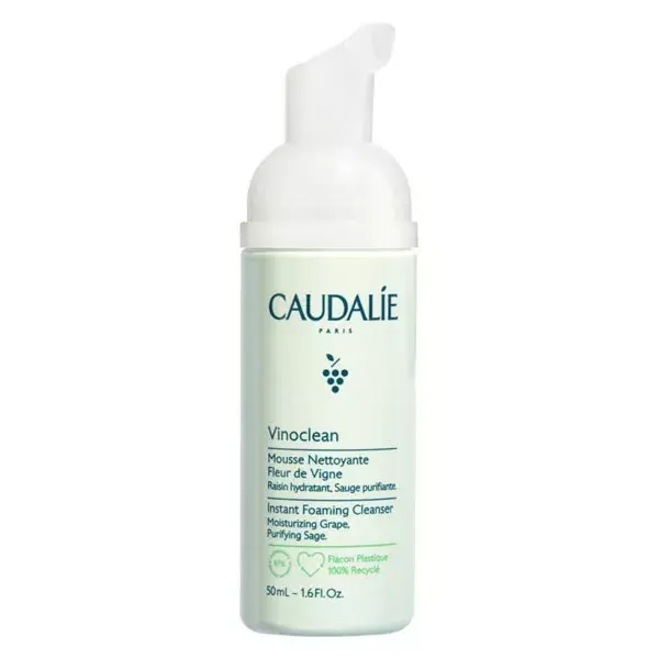 Espuma de Limpeza Facial Caudalie Vinoclean com Flor de Videira 50ml