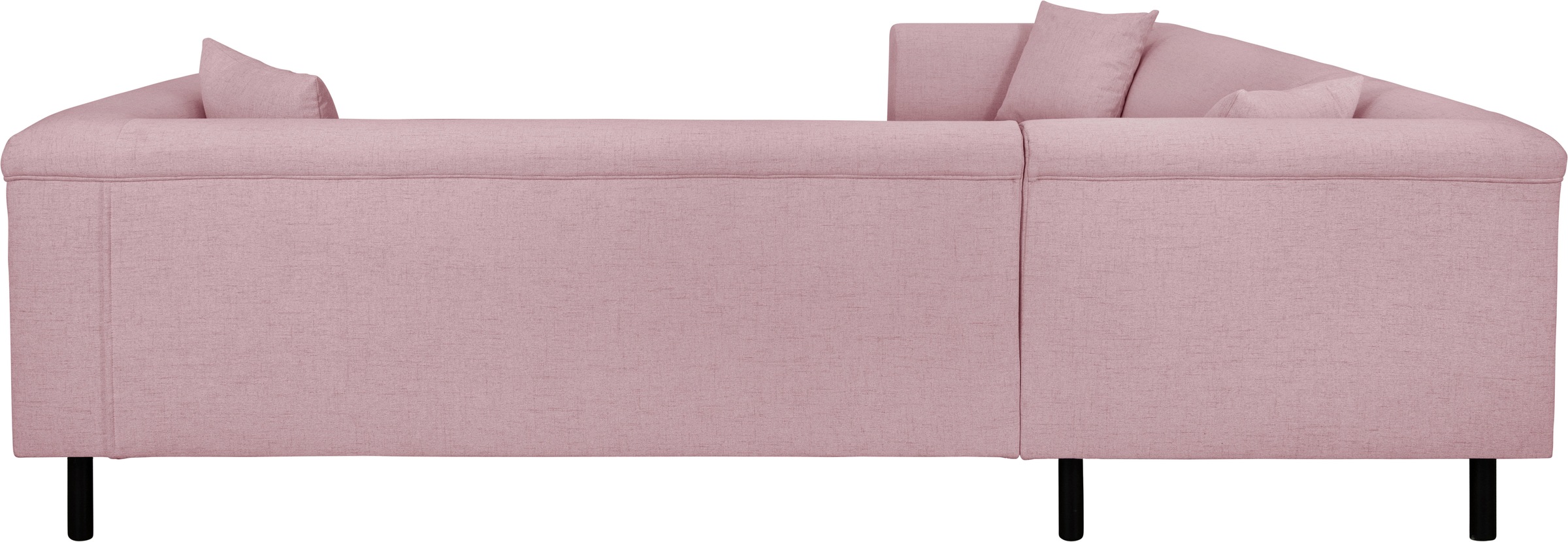 Home affaire Ecksofa »AGNIA L-Form   B/T/H: 244/244/71 cm« incl. Zierkissen, gleichschenklig, auch in Cord