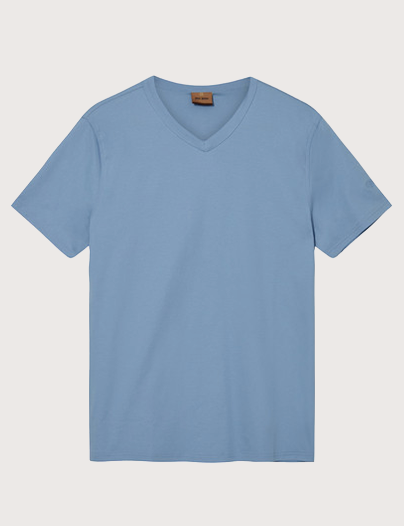 MOS MOSH T-SHIRT COL V PERRY CRUNCH CIEL