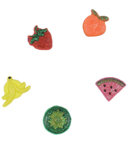 Crocs Vedh?ng - Sparkle Glitter Fruits - 5-pak