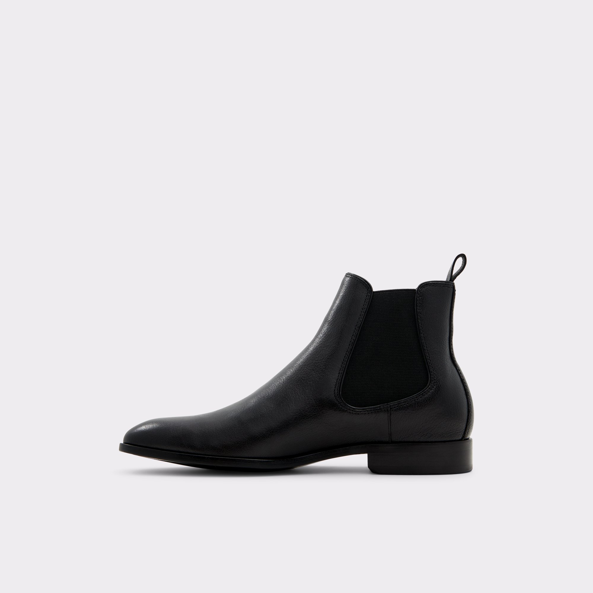 Perth Black Leather Smooth Men Dress boots