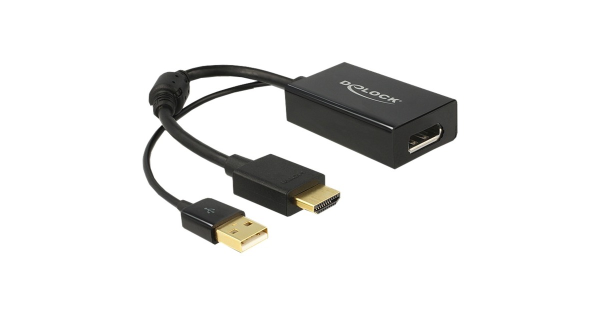DeLOCKAdapter HDMI -> DisplayPort 1.2