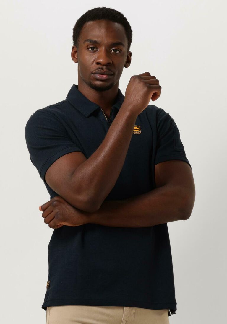 PME LEGEND blauwe pme legend polo short sleeve polo pique