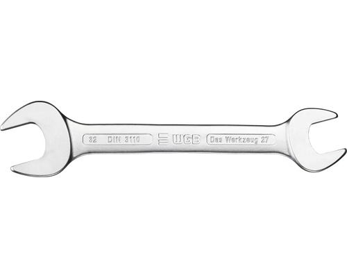 Dubbele steeksleutel WGB, 6 x 7 mm