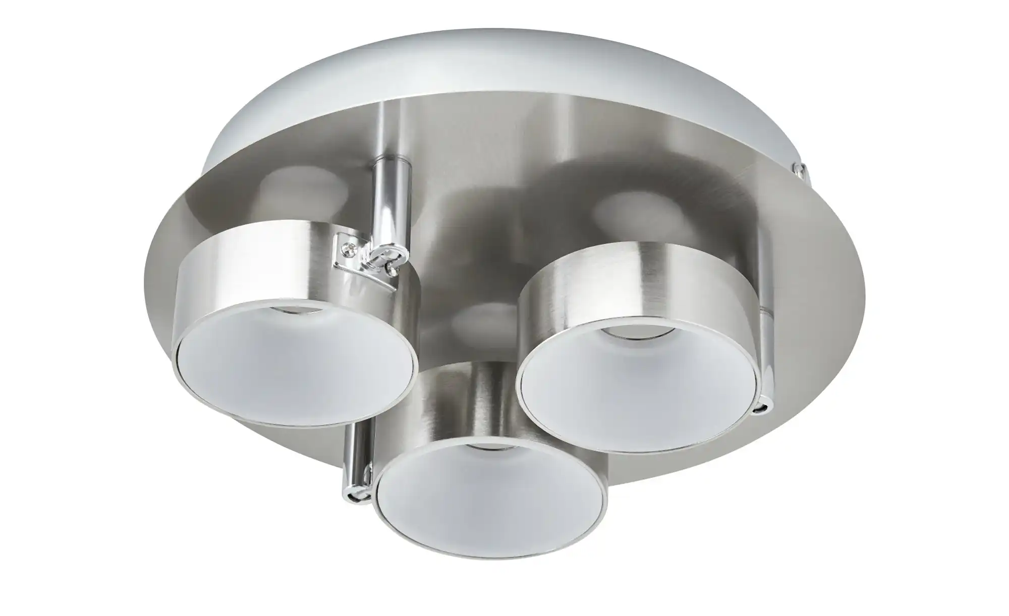 KHG LED-Spot, 3-flammig Nickel matt
