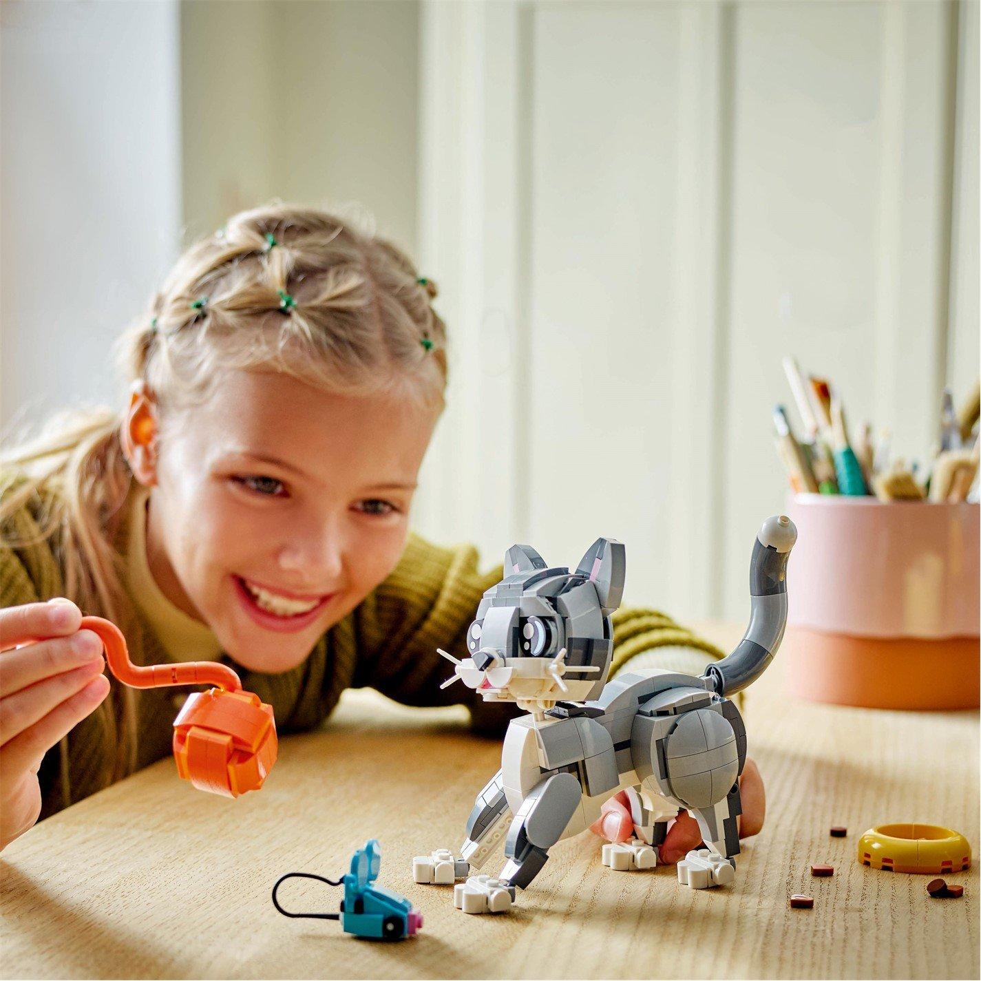 LEGO LEGO Creator 3in1 Playful Cat Toy Animal Set 31163