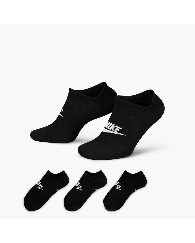Lot de 3 paires de chaussettes Nike Sportswear Everyday Essential Noir