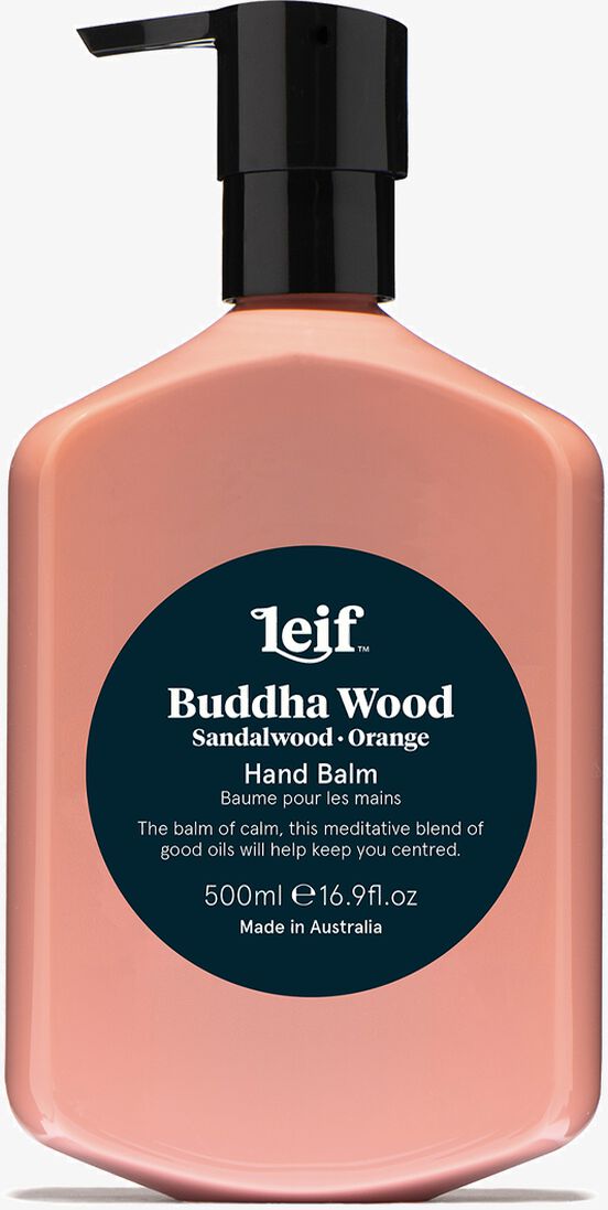 leif handverzorging buddha wood hand balm 500ml
