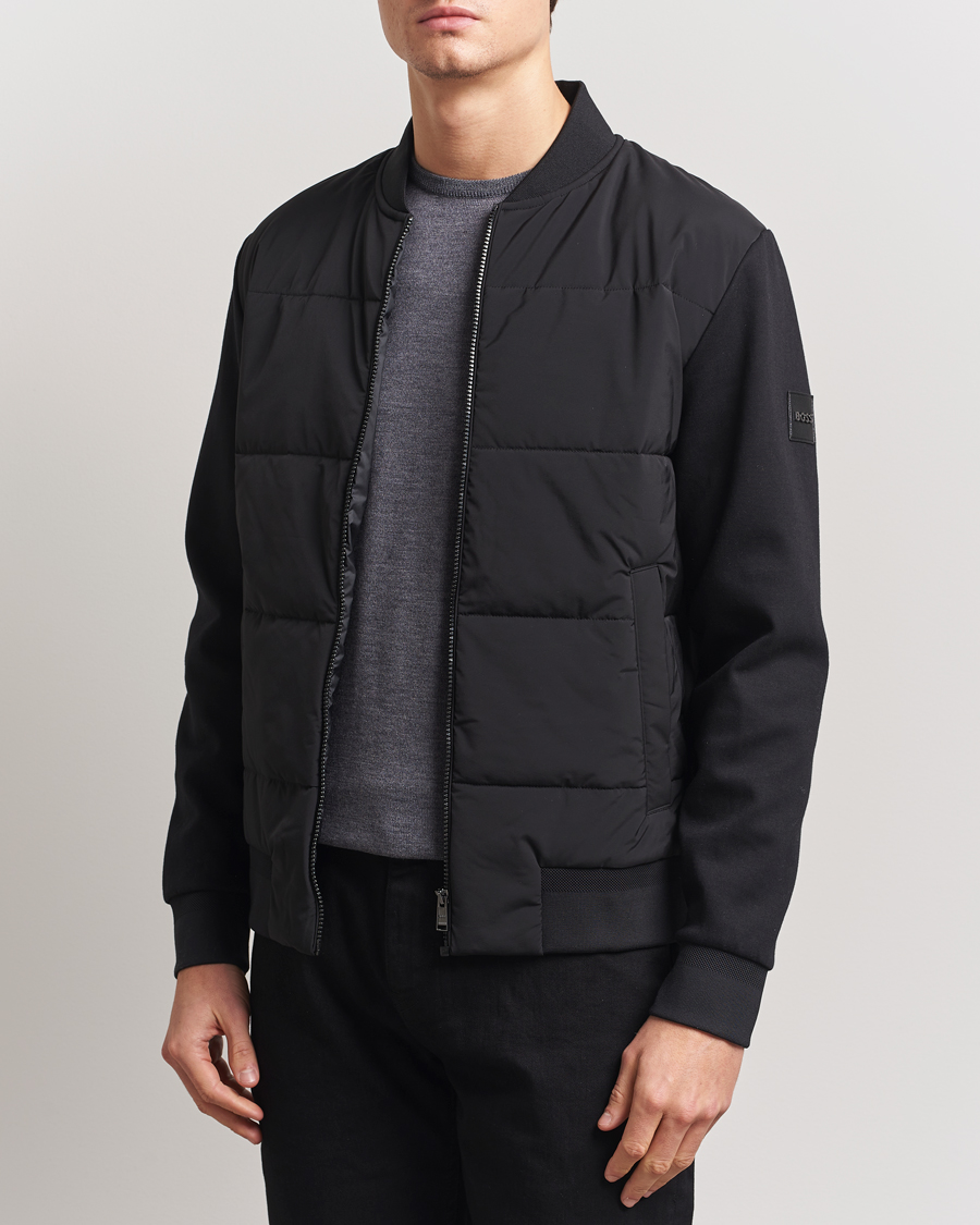 BOSS BLACK Skiles Hybrid Jacket Black