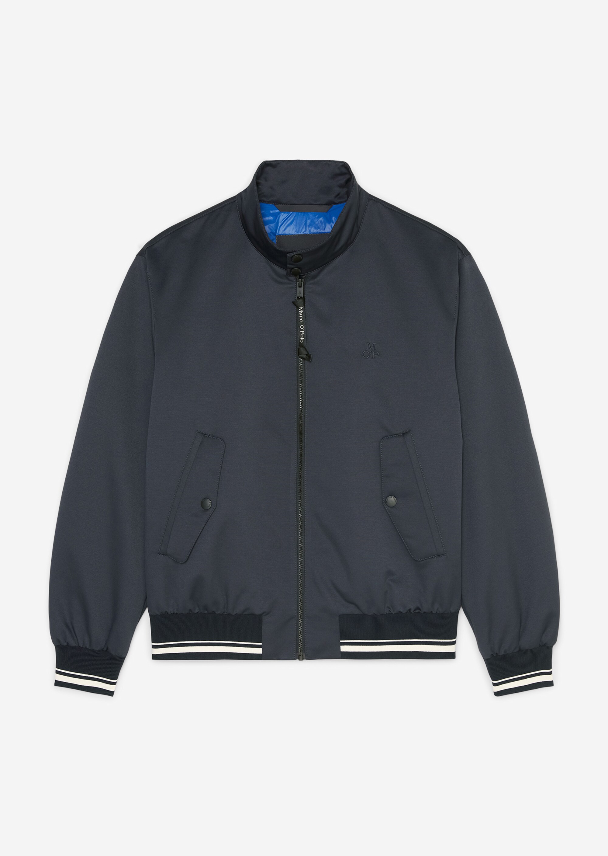 Blouson-Jacke regular mit Biker-Kragen