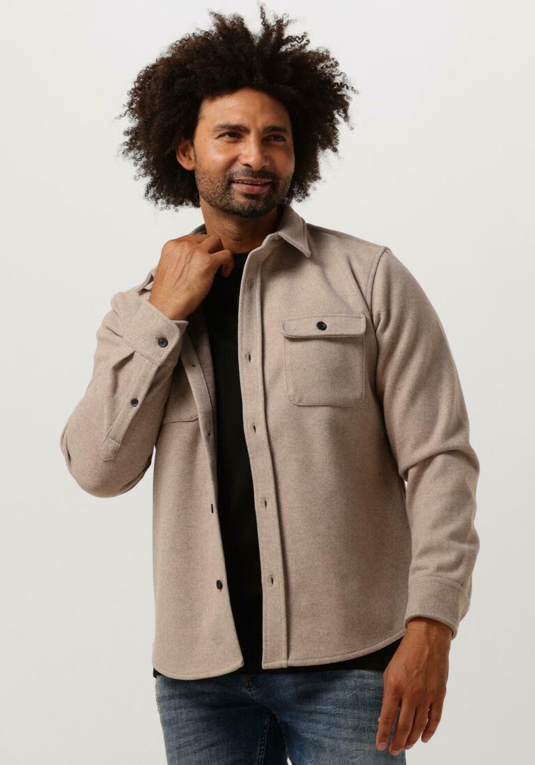 DSTREZZED beige dstrezzed overshirt ulrik overshirt
