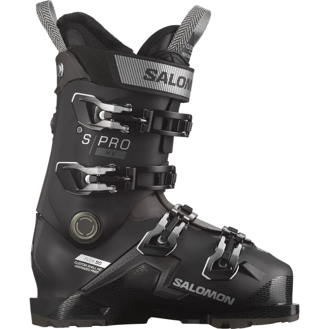 S/PRO HV 90  Pistenschuhe Damen Black/SilverMet./Beluga