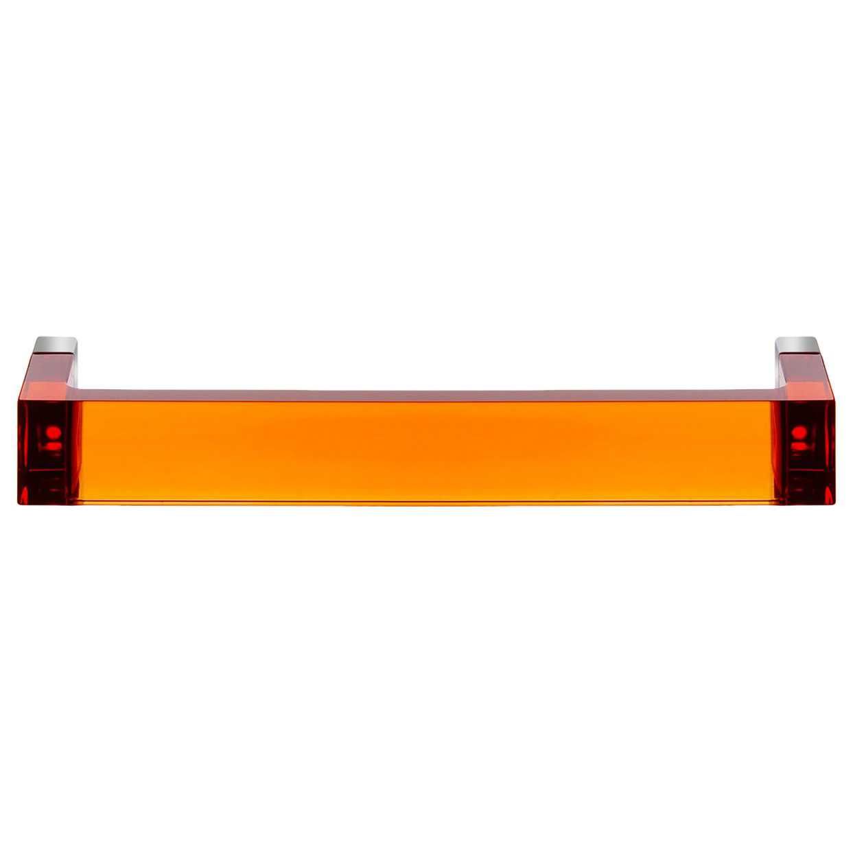 Rail handdoekrek small oranje