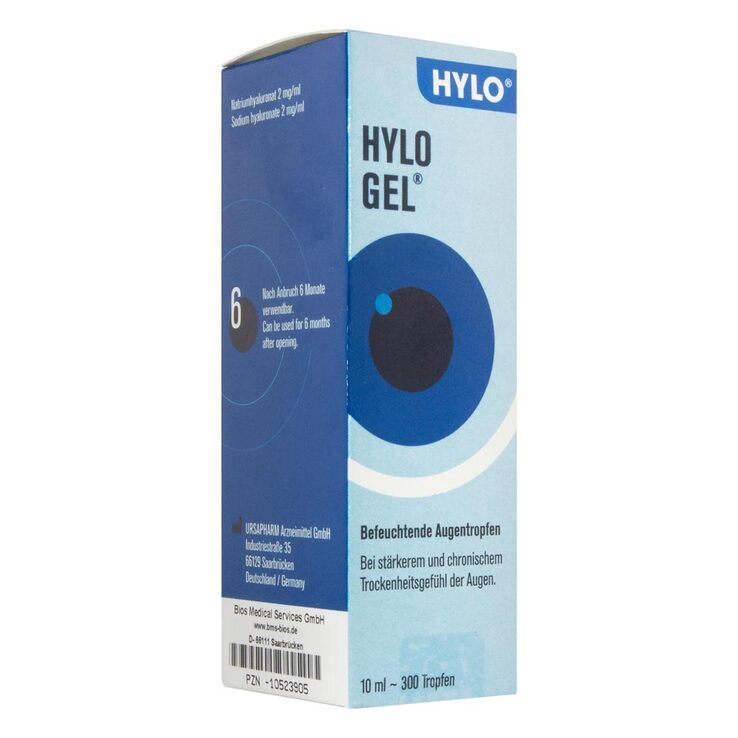 Hylo-Gel Augentropfen, 10 ml