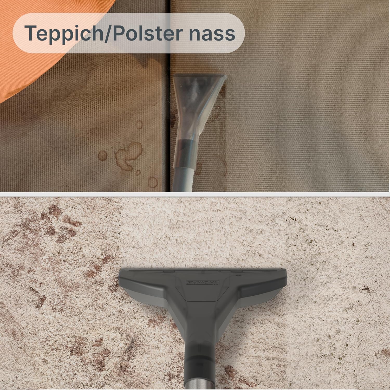 THOMAS Aqua+ Multi CLEAN X10 PARQUET, Staubsauger, Waschsauger, beutellos, Speziell für Parkett und Laminat, für Allergiker, Wasserfilterung, 1700 Watt max., Made in Germany