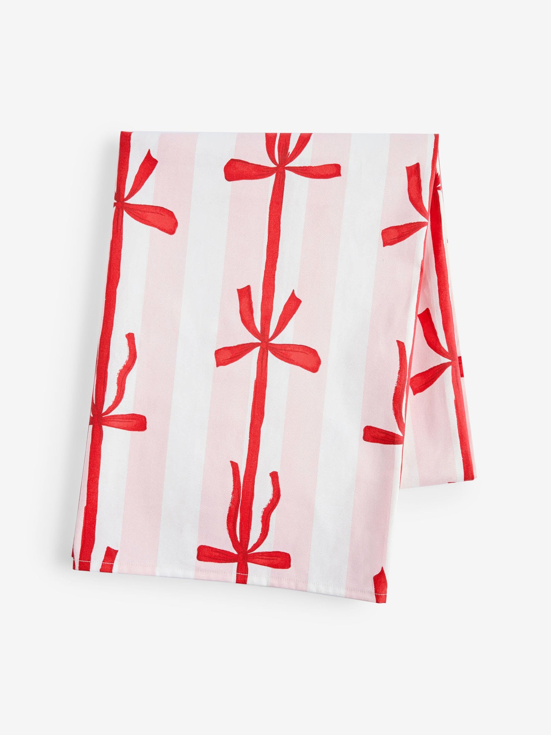 Christmas Bow Wipe Clean Tablecloth