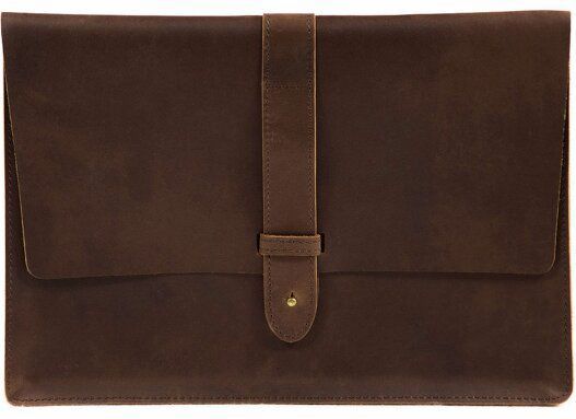 Buckle & Seam - Aspen - Laptophoes - Bruin - 20,5 cm