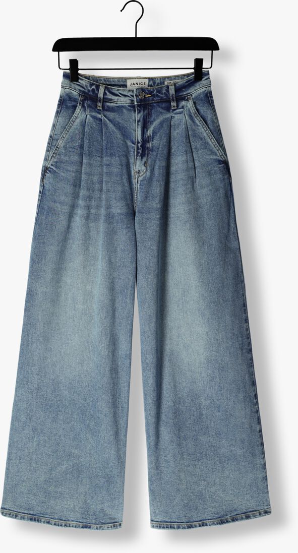 blauwe janice wide jeans dollar