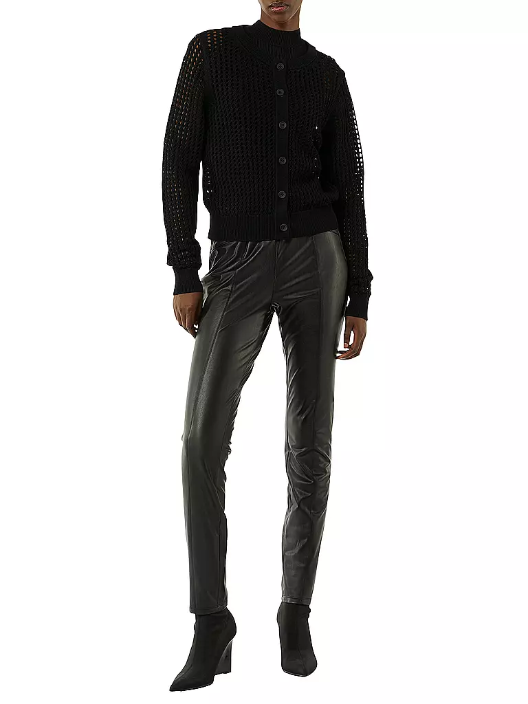 COMMA Strickjacke  schwarz