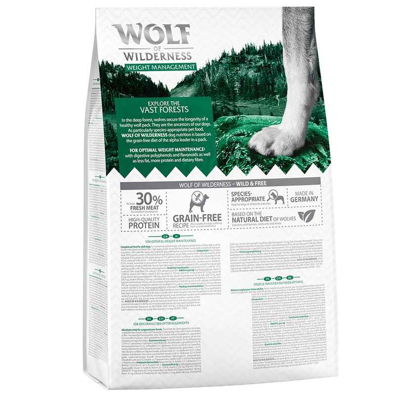 Wolf of Wilderness Explore The Vast Forests - Weight Management pour chien