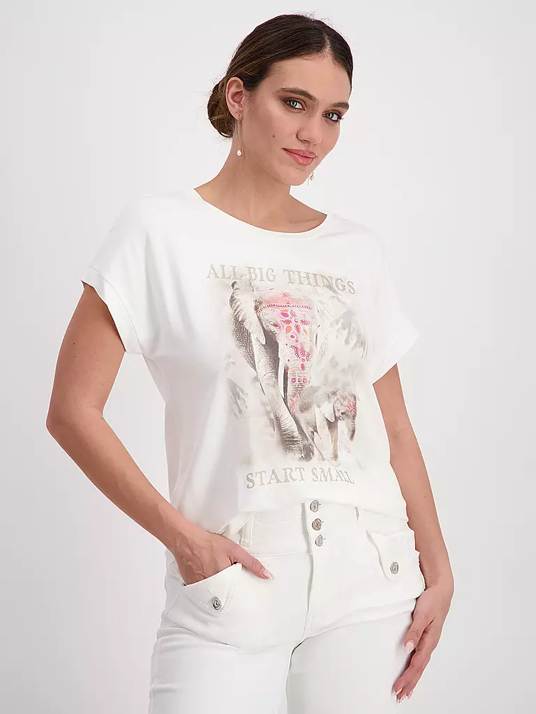 MONARI T-Shirt creme