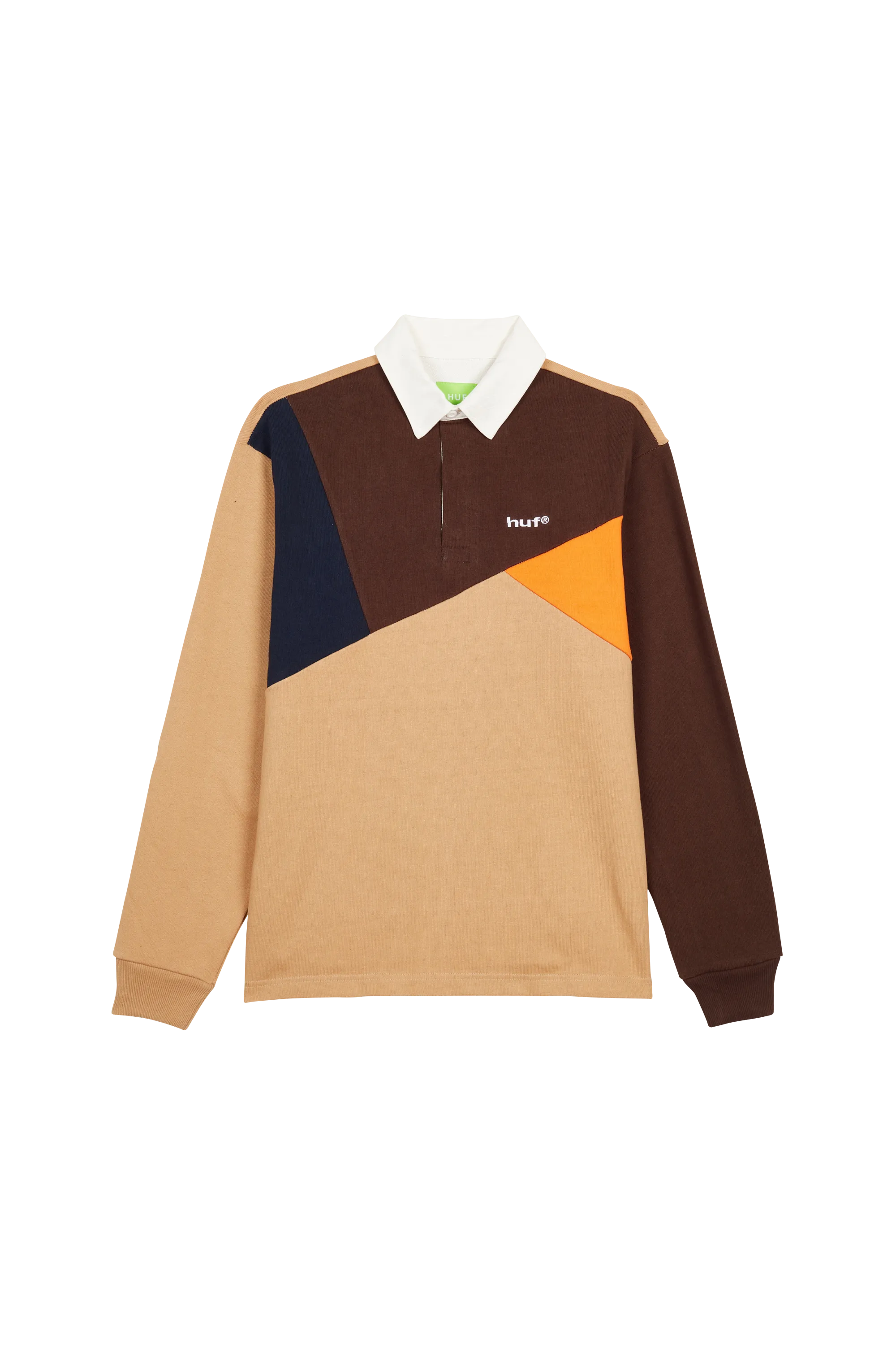 HUF Polo MIXED UP Beige