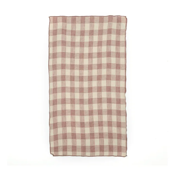 Maison de Vacances Torchon Bourdon en toile vintage | Bois de rose