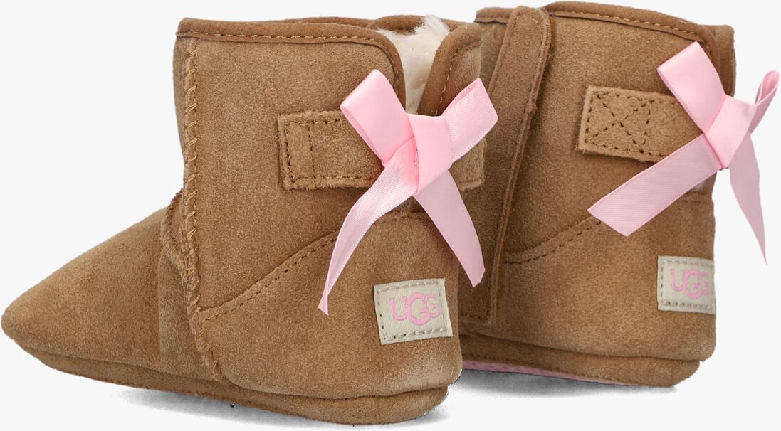 UGG cognac ugg babyschoenen jesse bow ii