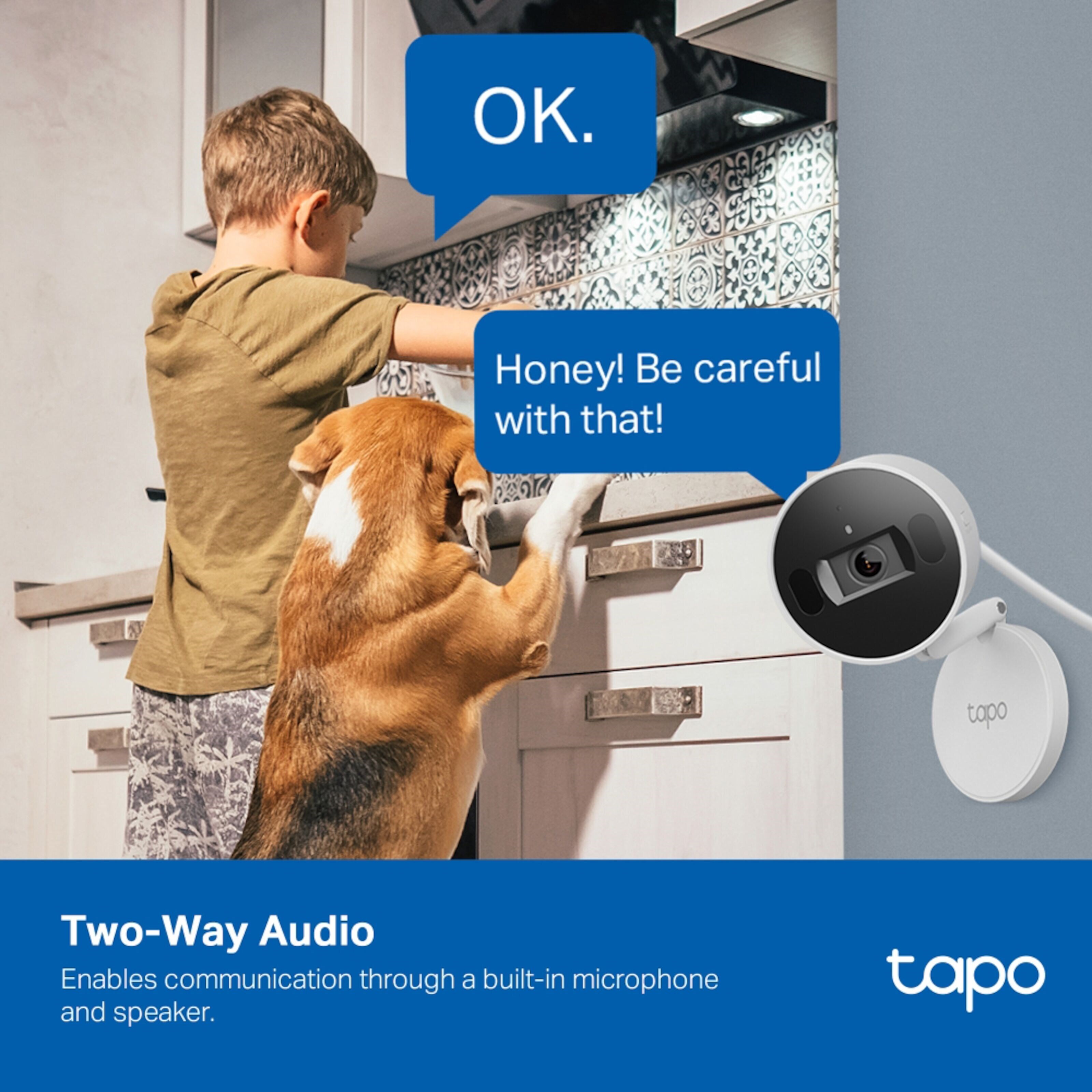 TP-link Tapo C125 Overvåkingskamera med wifi