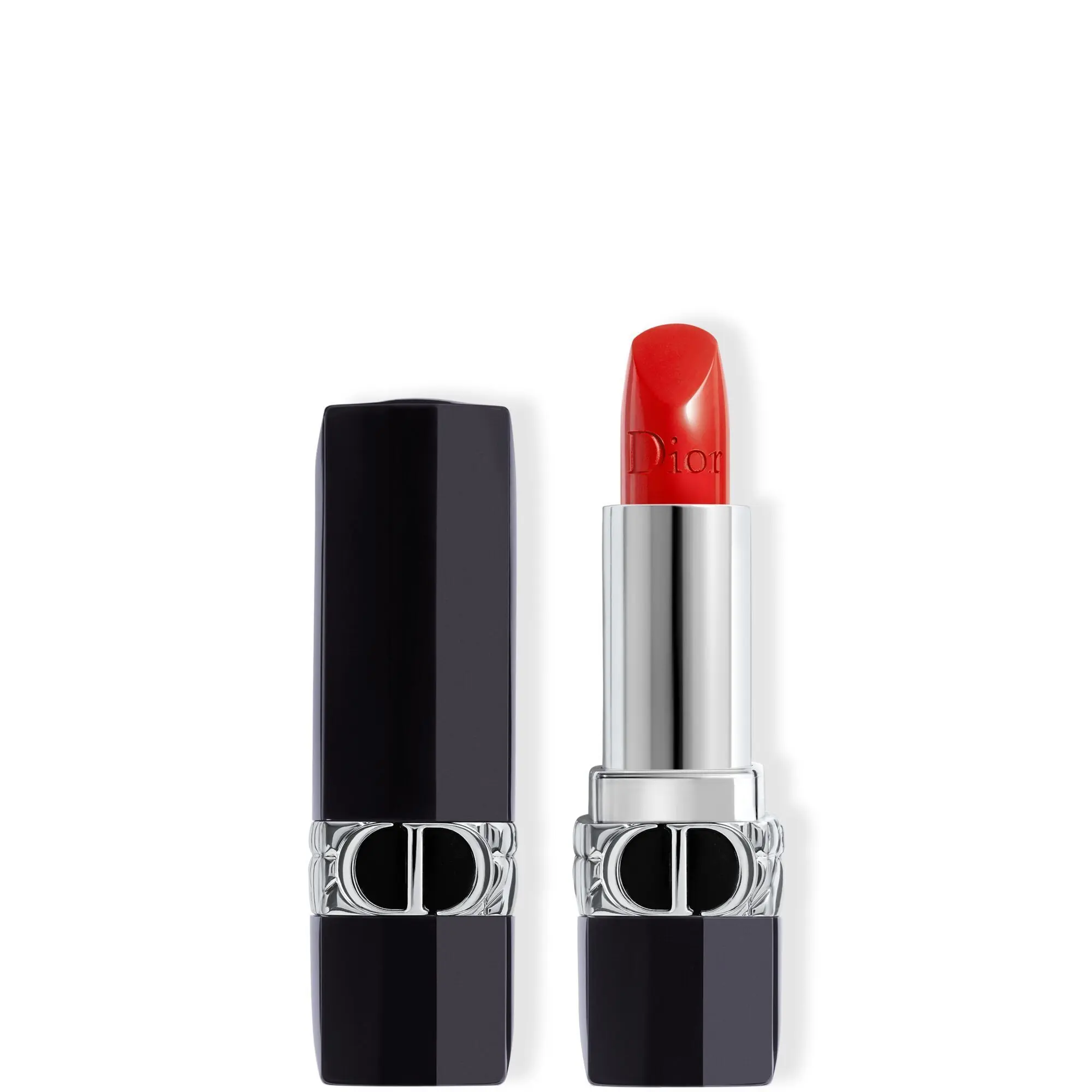 Dior - Rouge Dior Rouge à Lèvres Rechargeable - Couleur Couture 4 finis : Satin, Mat, Métallique et Velours- Rouge à lèvres