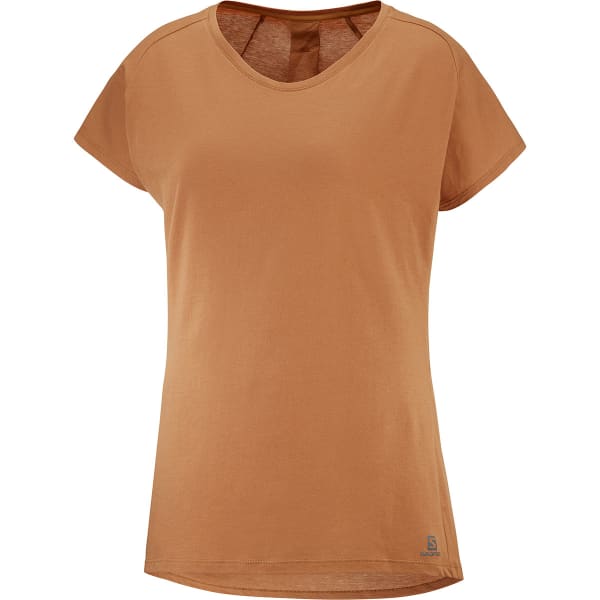 T-shirt randonnée SALOMON ESSENTIAL SHAPED SS TEE W HONEY