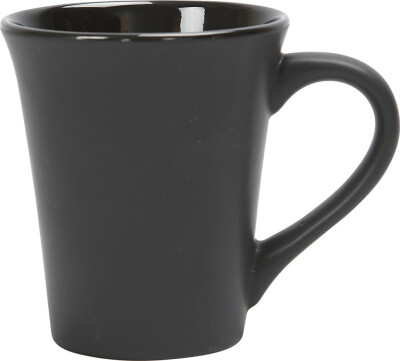Krus - H 10 CM - Ø 5,9-8,7 CM - 300 ML - Sort - 12 Stk