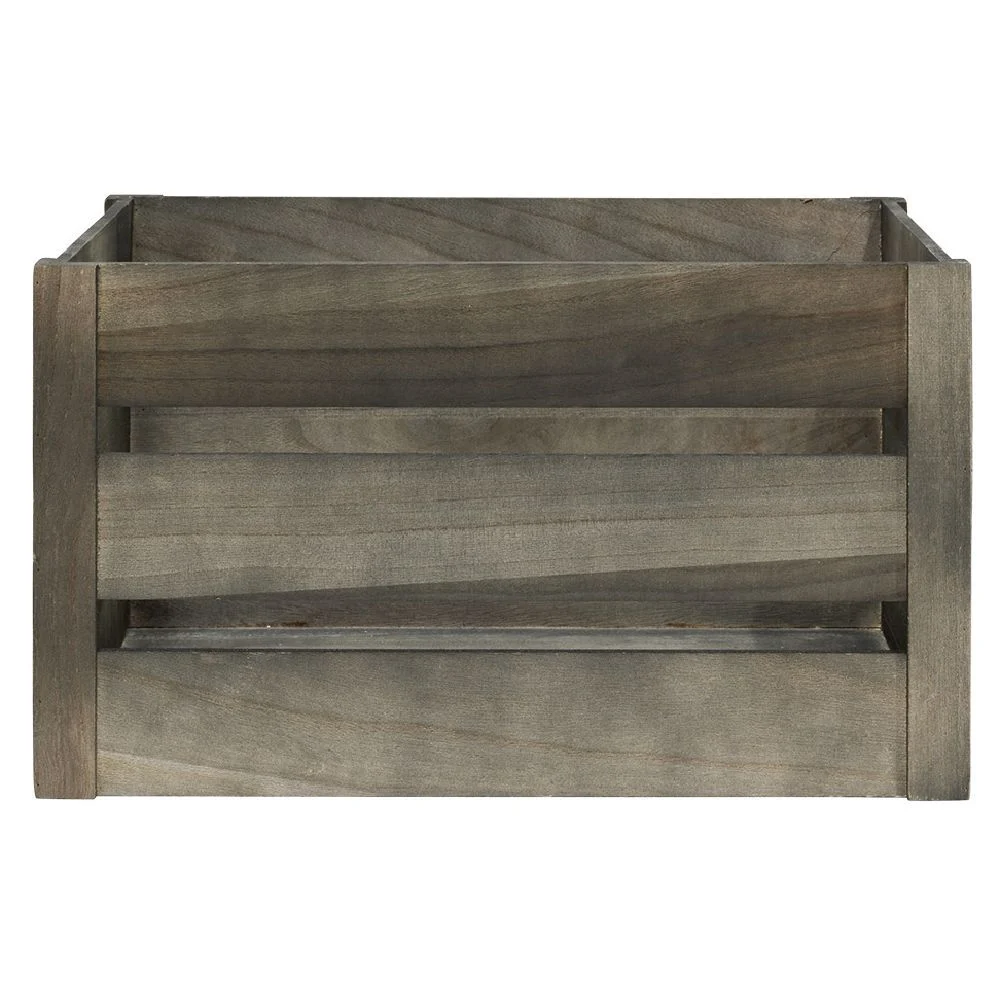 Caisse de rangement en bois Taille L
