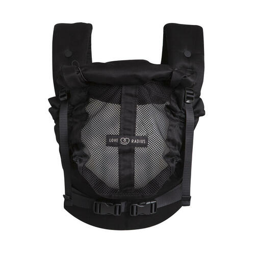 Porte bebe PHYSIOCARRIER 2 Noir - LOVE RADIUS
