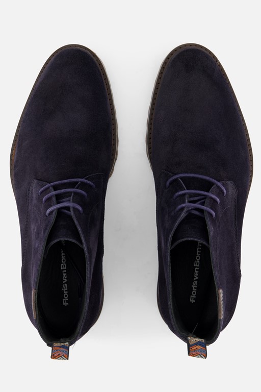 Floris van Bommel Sturdi 01.16 veterboots Blauw