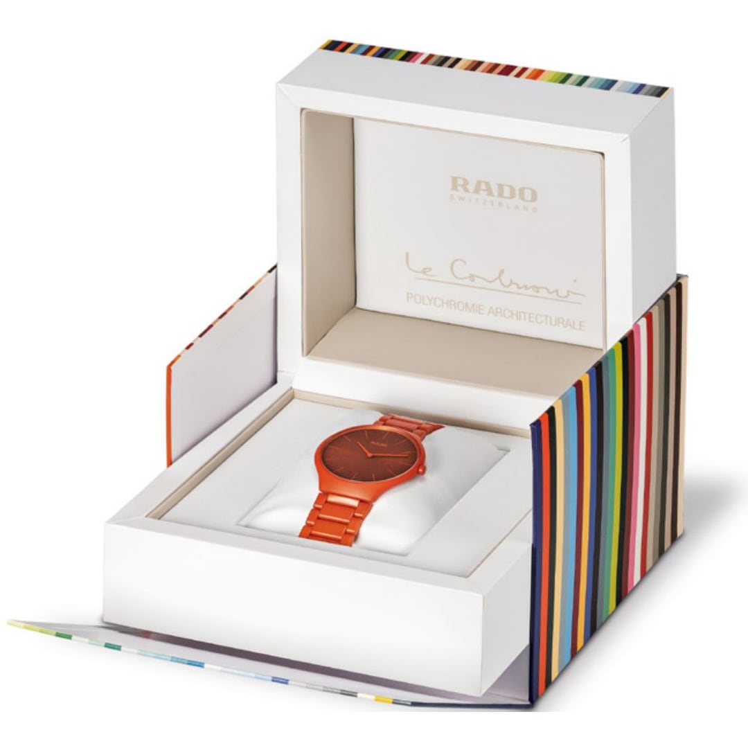 Rado True Thinline Le Corbusier Sunshine Yellow 4320W Limited Edition