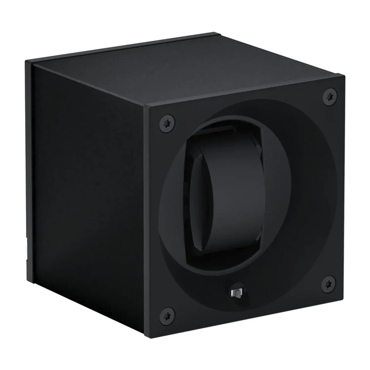 SwissKubik Masterbox Aluminium Black Watch Winder 1 ur Sort Aluminium SK01.AE001