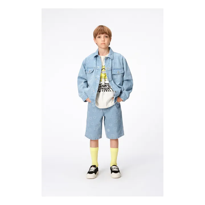 Molo Short Art Denim | Bleu Clair