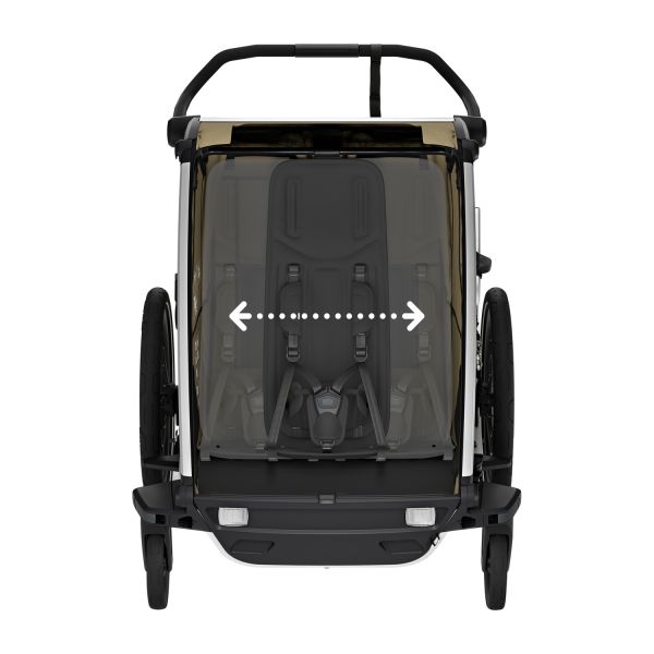Thule Chariot G3 Cross 2 Fietskar - Dark Slate