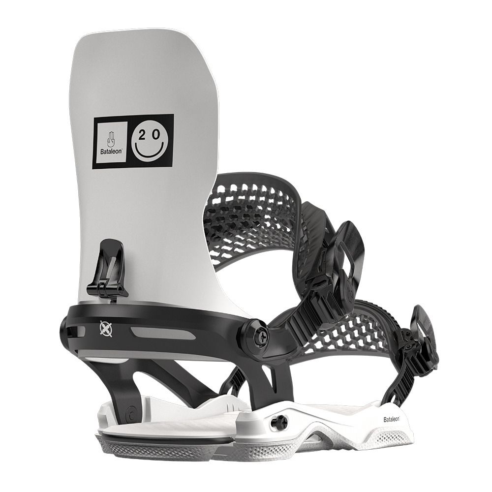 Bataleon 20Y 23/24 - Fixations snowboard Homme white