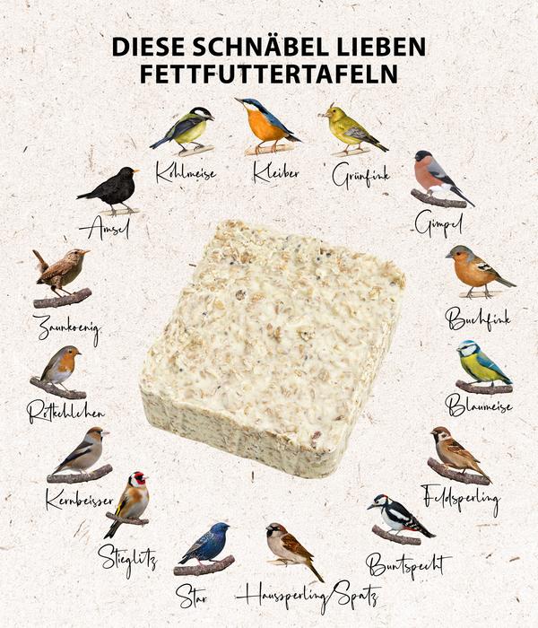 Dehner Natura Premium Wildvogel Futtertafel