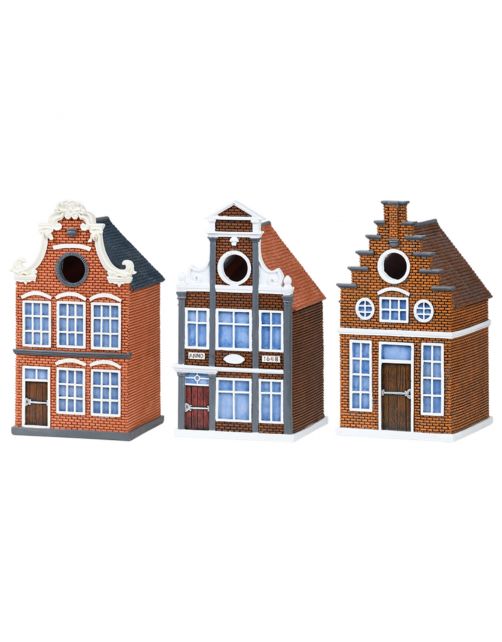 Best For Birds Nestkast Gevelhuis Halsgevel - Broeden - 14x13x25 cm