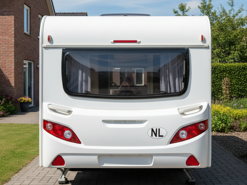 AutoXtreme Landcode NL sticker - Set van 2